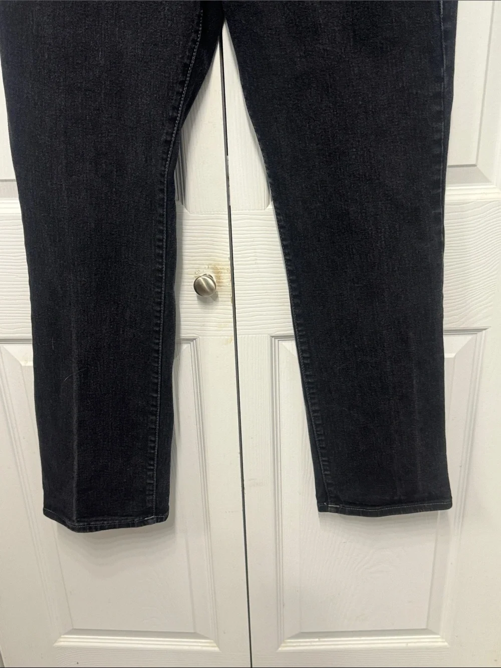 True Religion Men's Black Straight-Leg Jeans